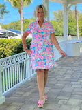 PICKELBALL  SHORT SLEEVE DRESS