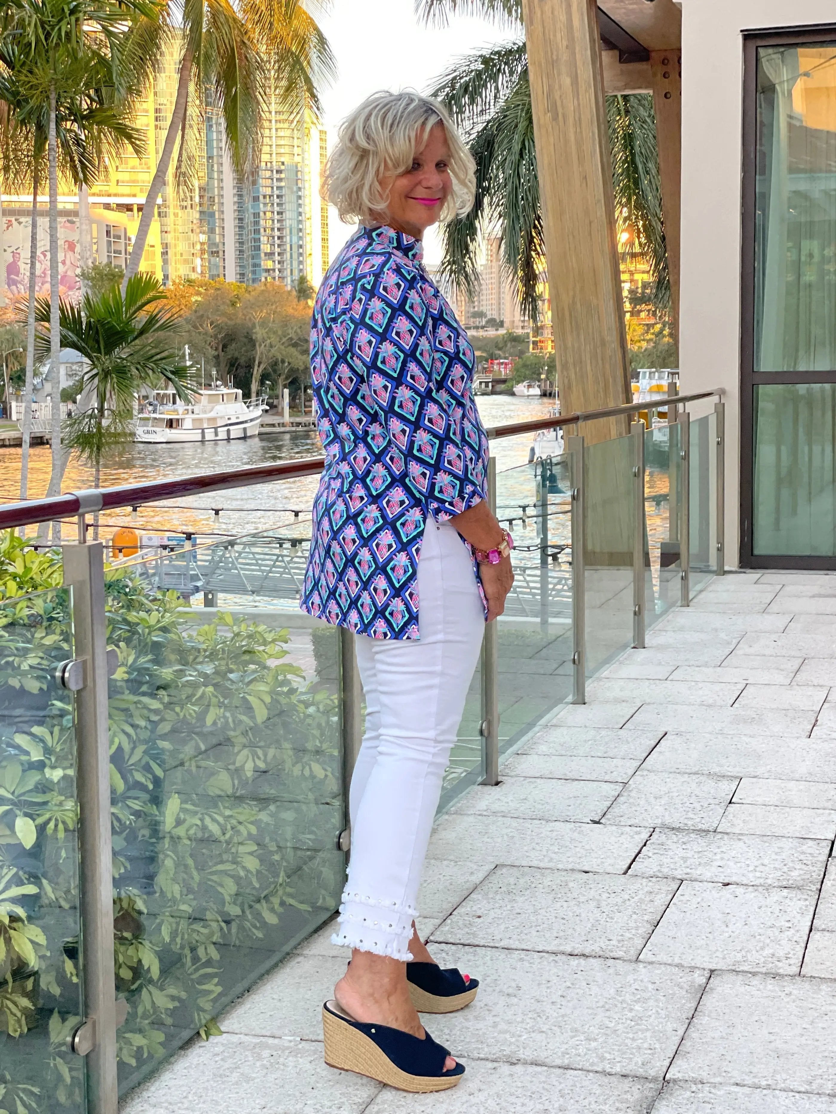 PINEAPPLE VACA TUNIC