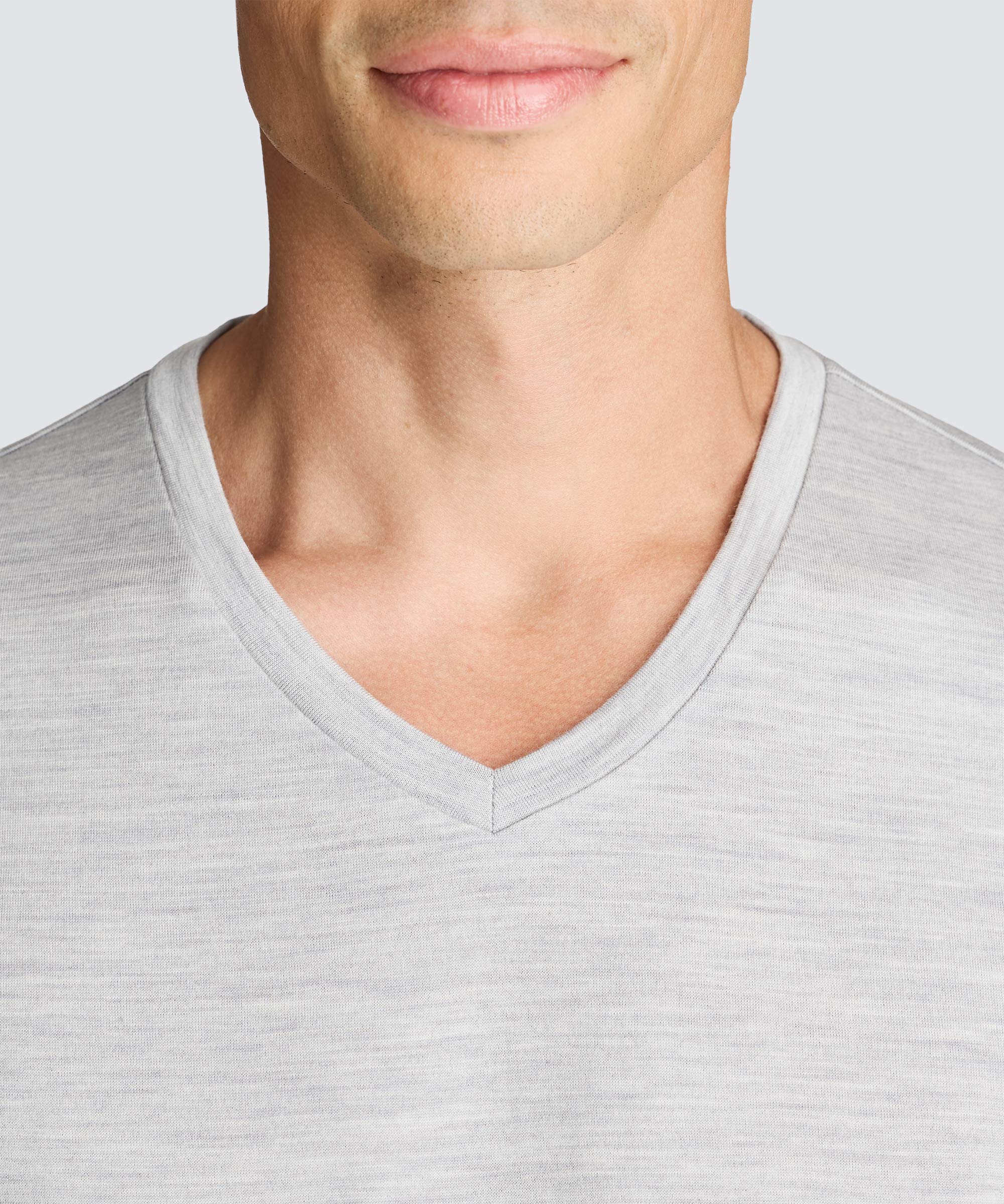 Men's Tall Merino V-Neck T-Shirt