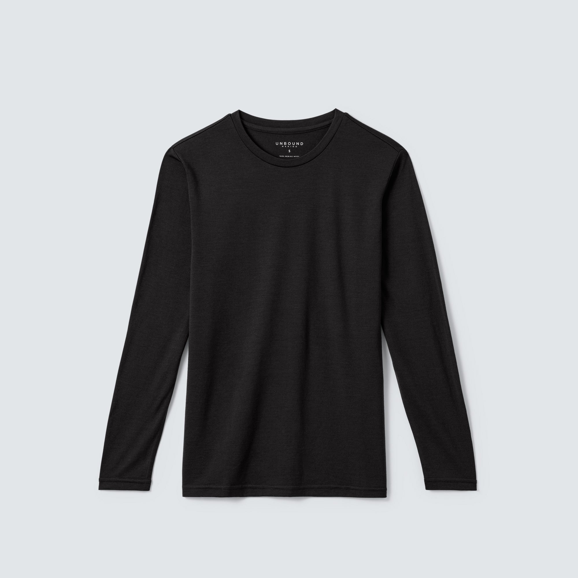 Men's Tall Long Sleeve Merino Crew