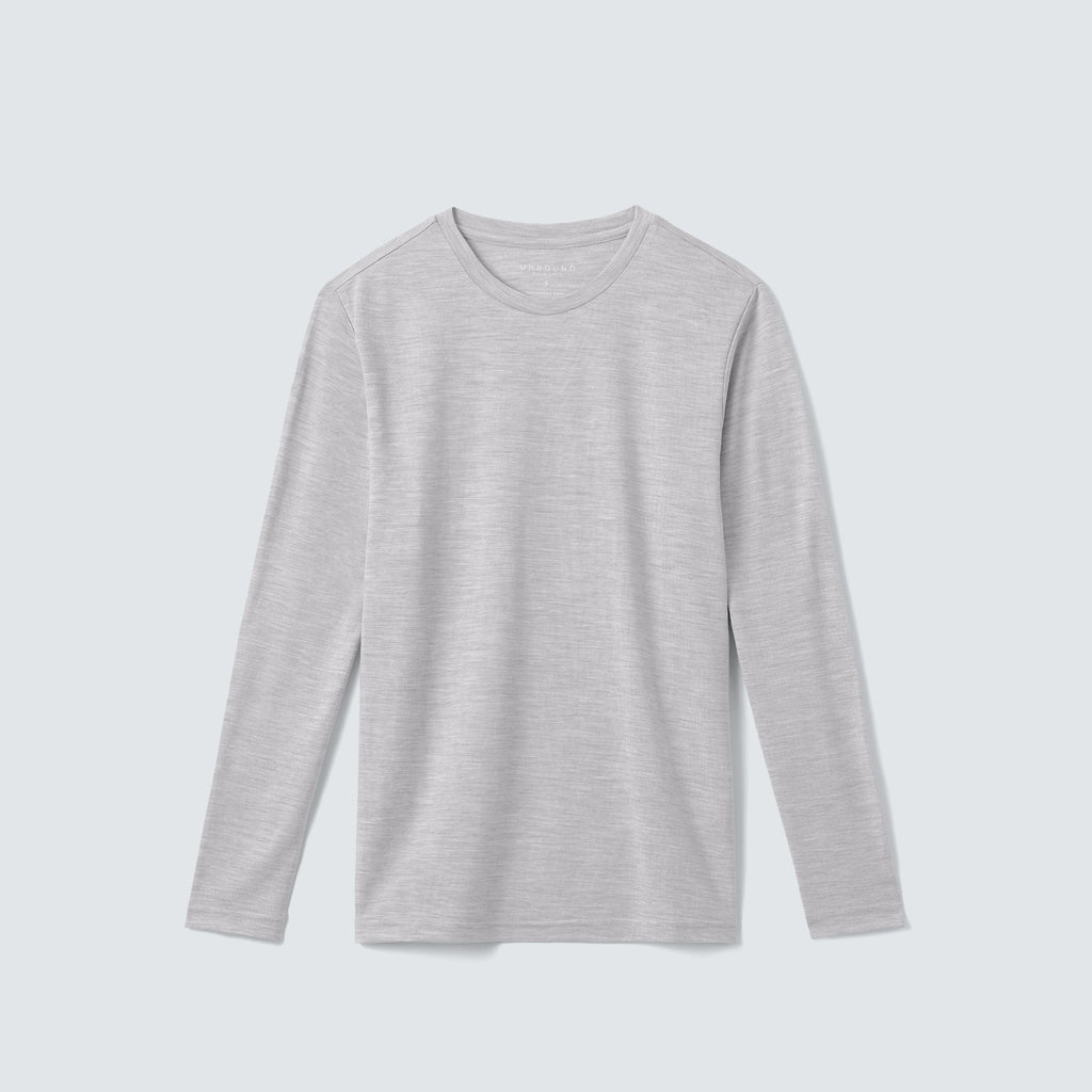Men's Tall Long Sleeve Merino Crew